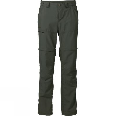 Pantalones Vaude Skomer Zip Off Hombre - Verde Oliva - Chile TNR160784